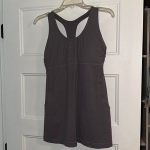 Cutout racerback tank
